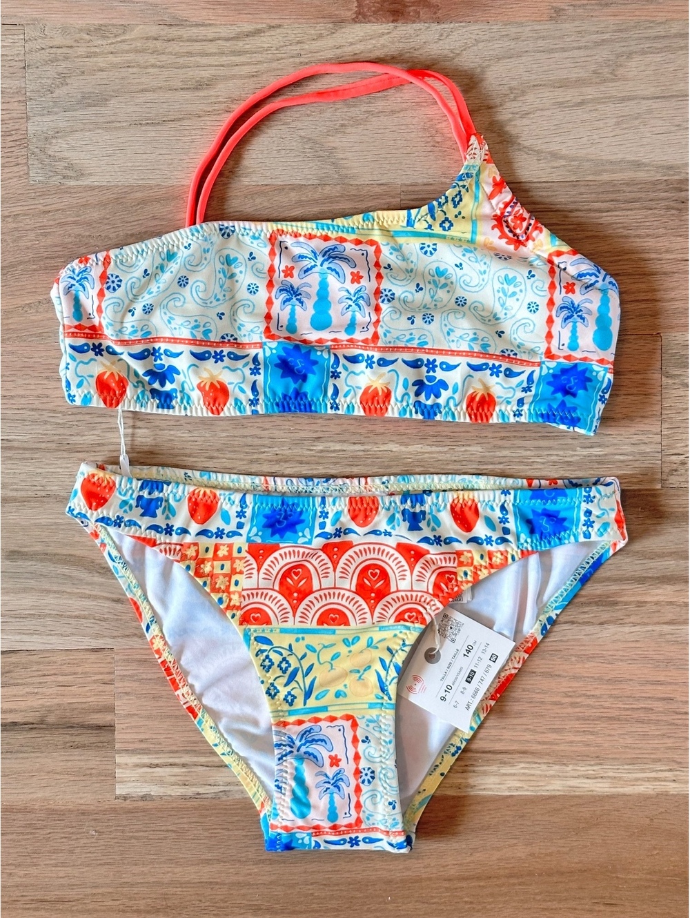 Zara 2 Piece Swimsuit Sz 9/10